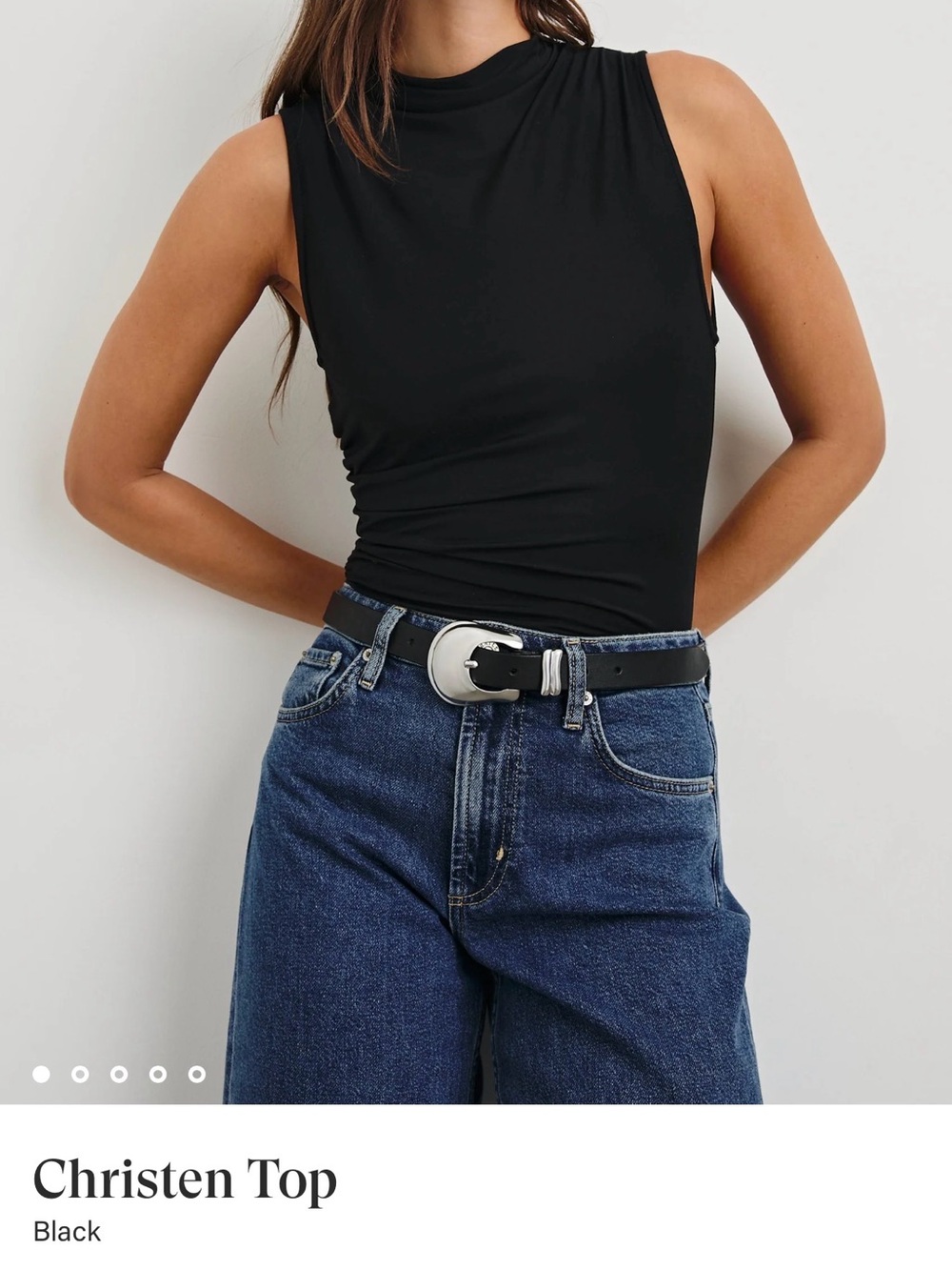 Rails Christen Tank Top in Black